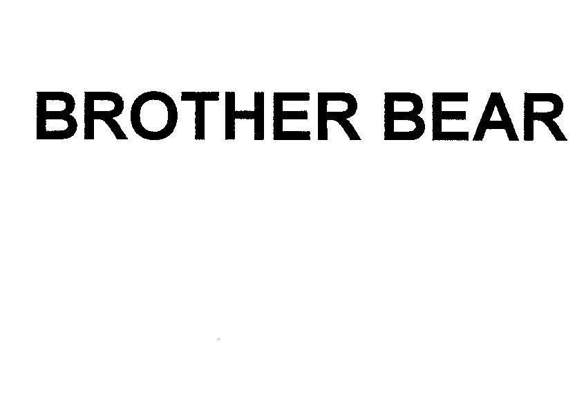 Mẫu nhãn hiệu BROTHER BEAR