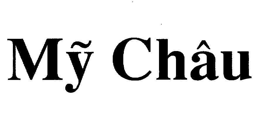Mẫu nhãn hiệu Mỹ CHÂU