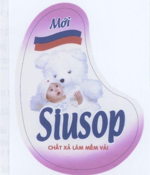 Mẫu nhãn hiệu SIUSOP CHAT XA LAM MEM VAI MOI