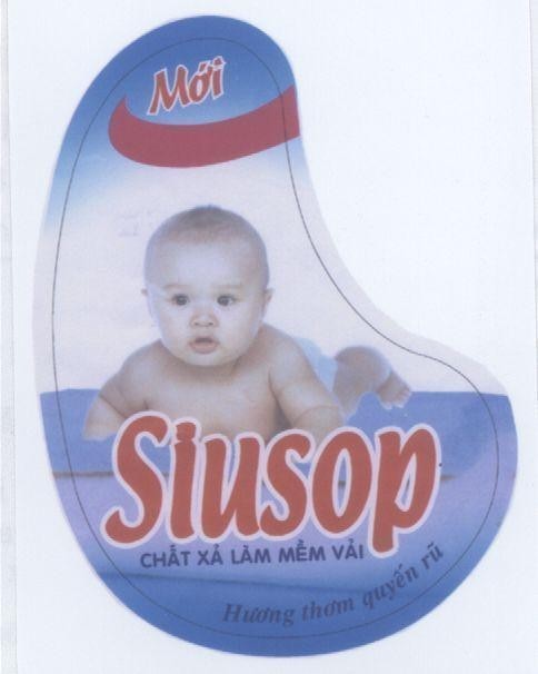 Mẫu nhãn hiệu SIUSOP CHAT XA LAM MEM VAI HUONG THOM QUYEN RU MOI