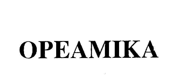 Mẫu nhãn hiệu OPEAMIKA