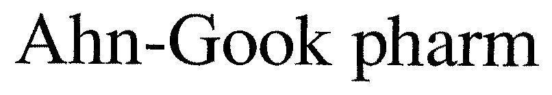 Mẫu nhãn hiệu AHN-GOOK PHARM