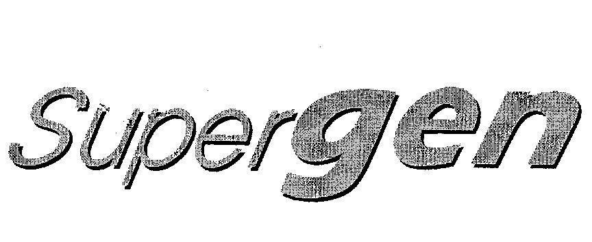 Mẫu nhãn hiệu SUPERGEN