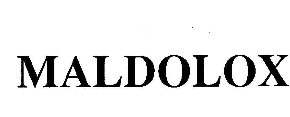 Mẫu nhãn hiệu MALDOLOX