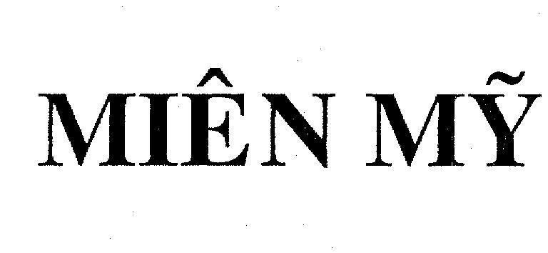 Mẫu nhãn hiệu Miên Mỹ
