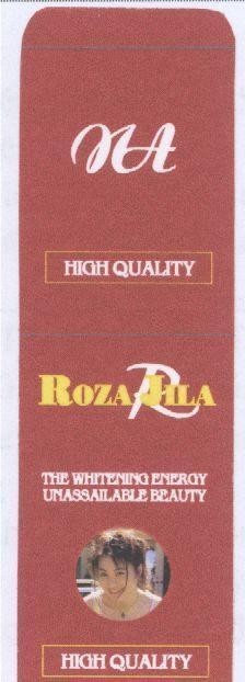 Mẫu nhãn hiệu NA ROZA JILA R HIGH QUALITY