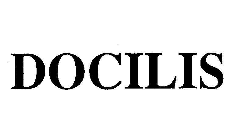 Mẫu nhãn hiệu DOCILIS