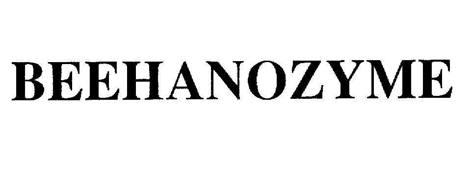 Mẫu nhãn hiệu BEEHANOZYME