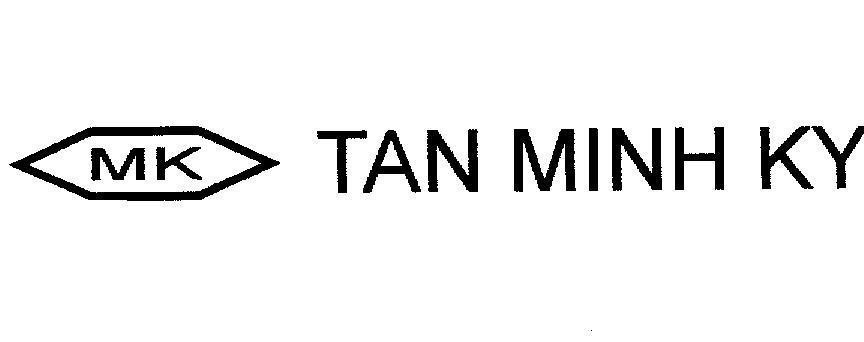Mẫu nhãn hiệu MK TAN MINH KY