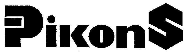 Mẫu nhãn hiệu PIKONS