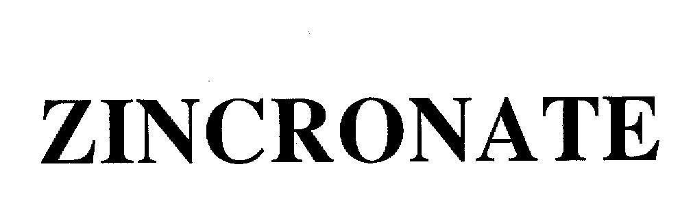 Mẫu nhãn hiệu ZINCRONATE