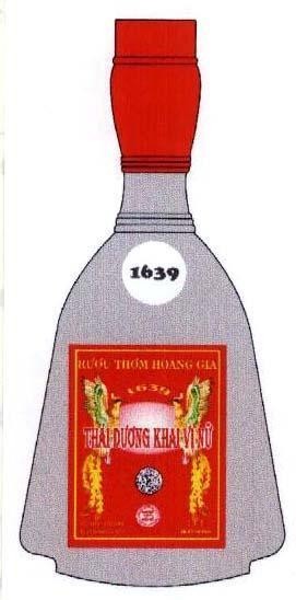 Mẫu nhãn hiệu Hoàng Gia Thái Dương khai vị nữ 1639 Rượu thơm