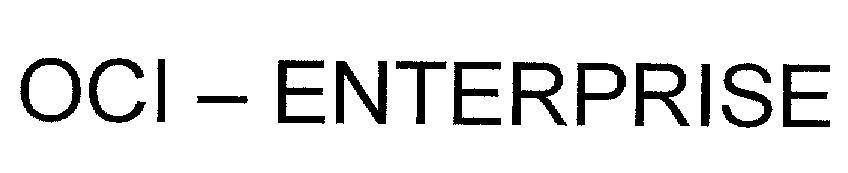 Mẫu nhãn hiệu OCI-ENTERPRISE