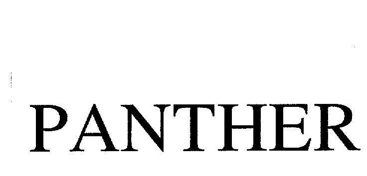 Mẫu nhãn hiệu PANTHER