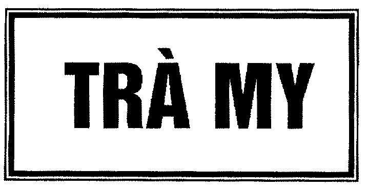 Mẫu nhãn hiệu TRà MY