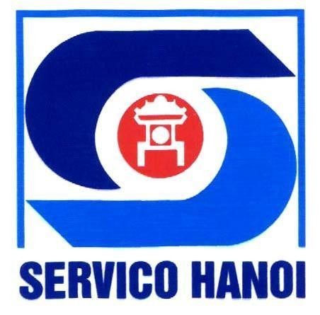 Mẫu nhãn hiệu SERVICO HANOI