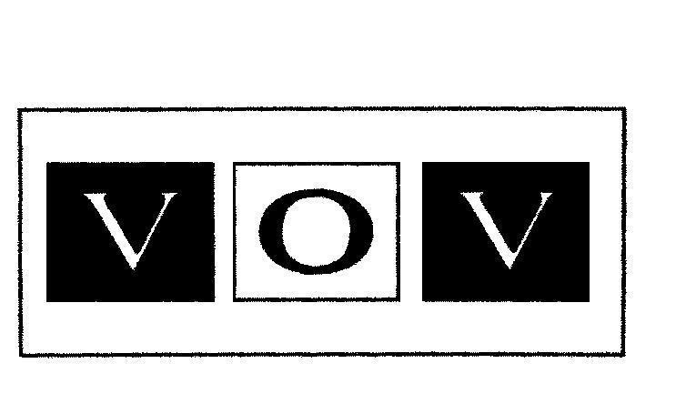 Mẫu nhãn hiệu VOV