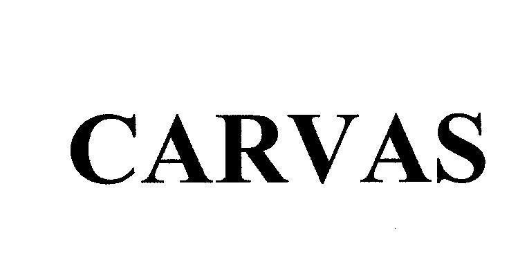 Mẫu nhãn hiệu CARVAS