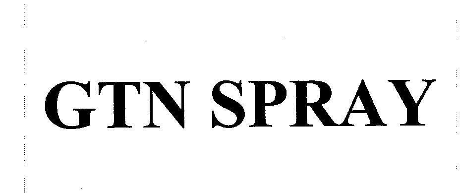 Mẫu nhãn hiệu GTN SPRAY