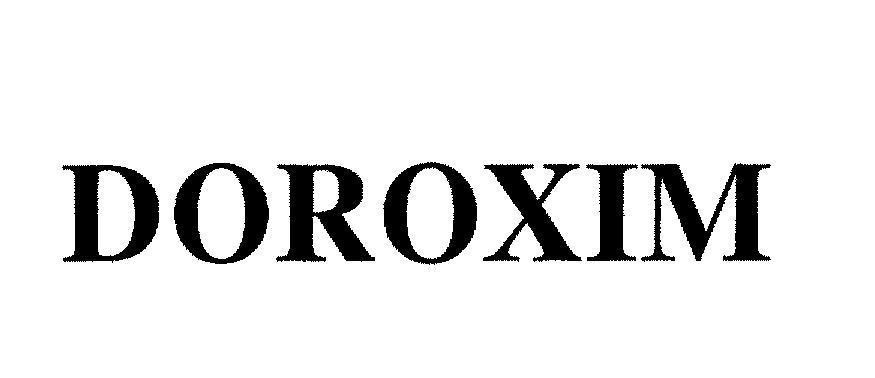 Mẫu nhãn hiệu DOROXIM