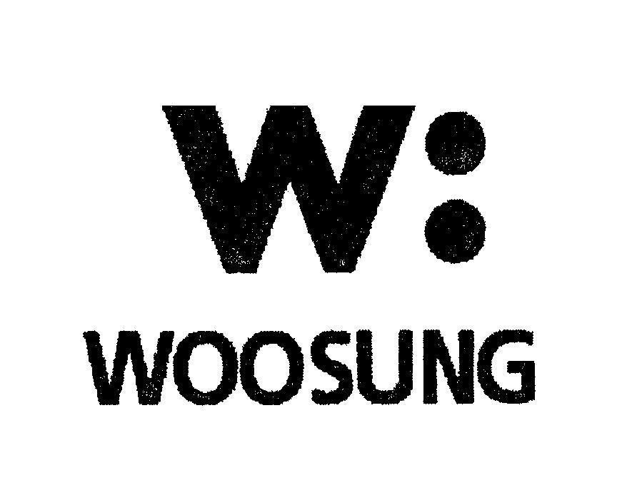 Mẫu nhãn hiệu W WOOSUNG