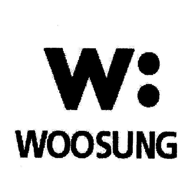 Mẫu nhãn hiệu W WOOSUNG