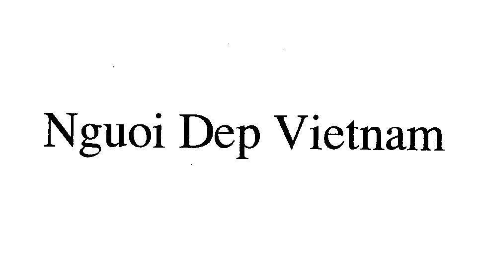 Mẫu nhãn hiệu NGUOI DEP VIETNAM