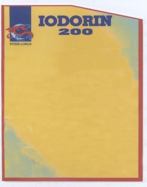Mẫu nhãn hiệu IODORIN INTER LONGS 200