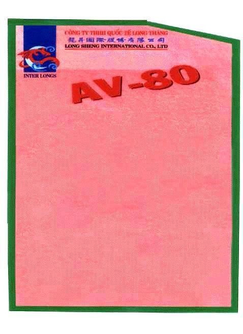 Mẫu nhãn hiệu LONG THắNG INTER LONGS AV-80 CONG TY TNHH QUOC TE