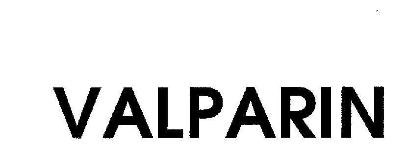 Mẫu nhãn hiệu VALPARIN