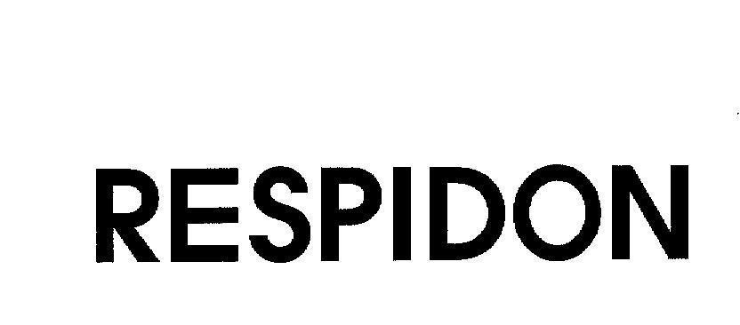 Mẫu nhãn hiệu RESPIDON
