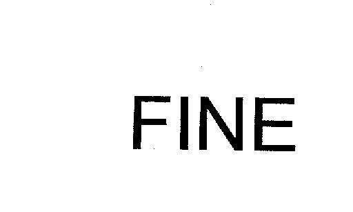 Mẫu nhãn hiệu FINE