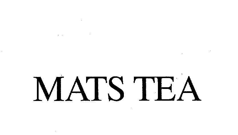 Mẫu nhãn hiệu MATS TEA