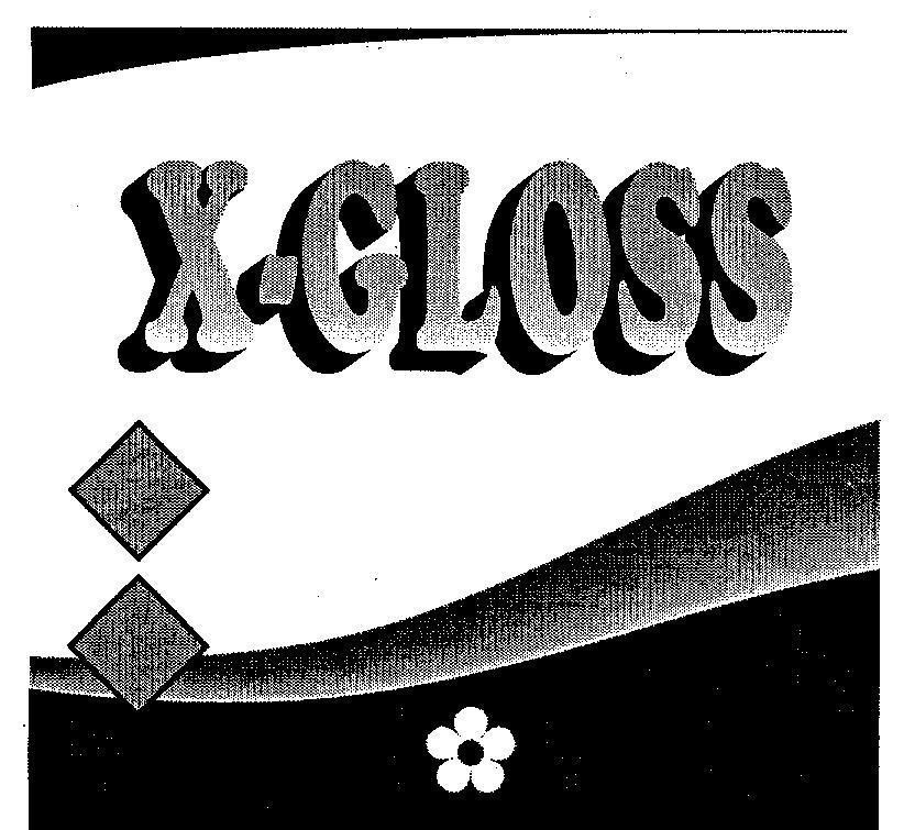 Mẫu nhãn hiệu X-GLOSS
