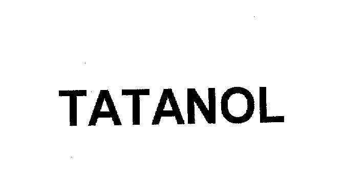 Mẫu nhãn hiệu TATANOL