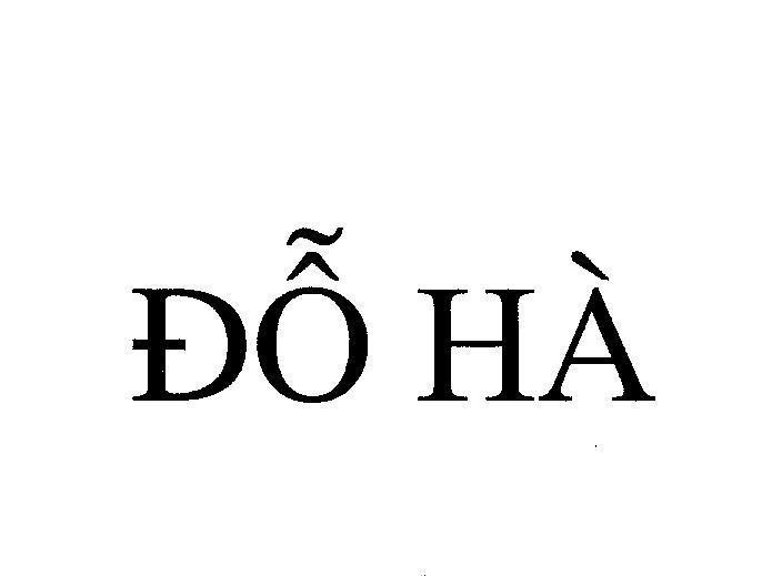 Mẫu nhãn hiệu Đỗ Hà