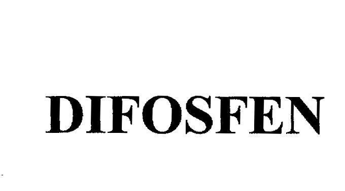 Mẫu nhãn hiệu DIFOSFEN