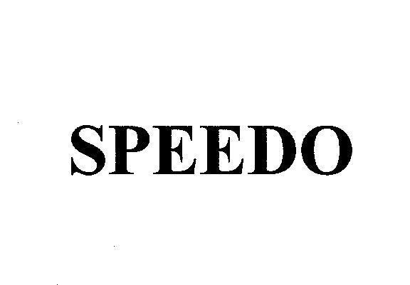 Mẫu nhãn hiệu SPEEDO
