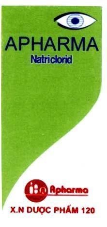 Mẫu nhãn hiệu APHARMA NATRICLORID APHARMA XN DUOC PHAM 120