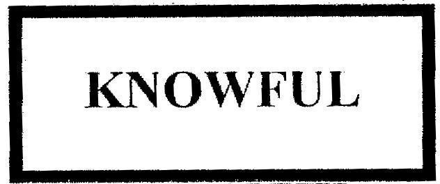 Mẫu nhãn hiệu KNOWFUL