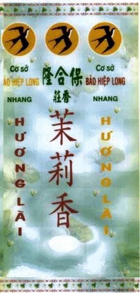 Mẫu nhãn hiệu Bảo Hiệp Long Nhang Hương LàI Cơ Sở