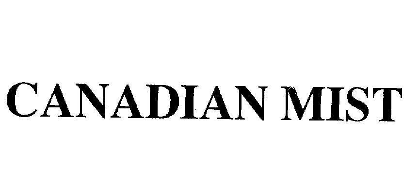 Mẫu nhãn hiệu CANADIAN MIST