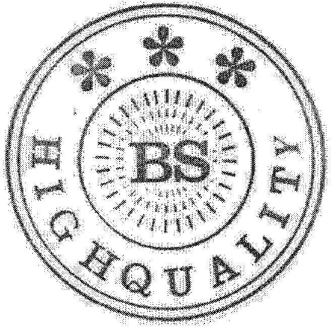 Mẫu nhãn hiệu BS HIGHQUALITY