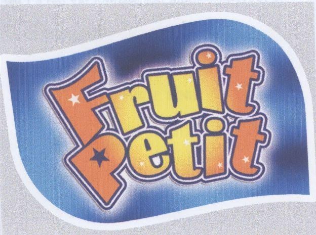 Mẫu nhãn hiệu FRUIT PETIT