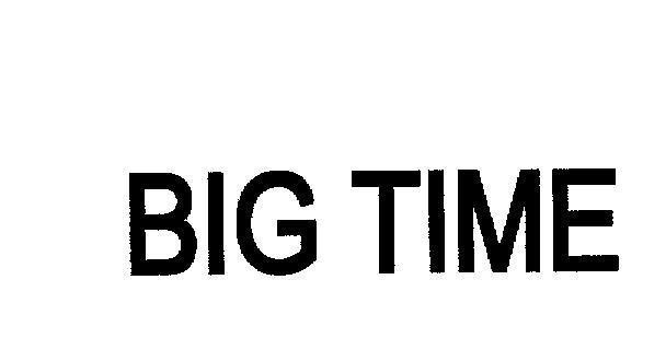 Mẫu nhãn hiệu BIG TIME