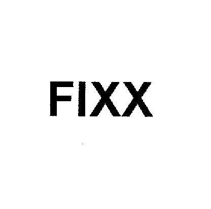 Mẫu nhãn hiệu FIXX