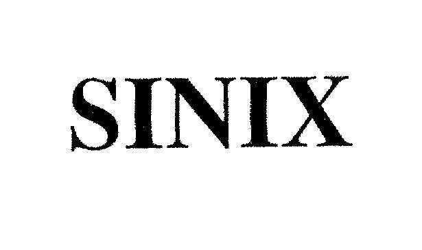 Mẫu nhãn hiệu SINIX