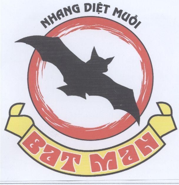 Mẫu nhãn hiệu BATMAN NHANG DIệT MUỗI