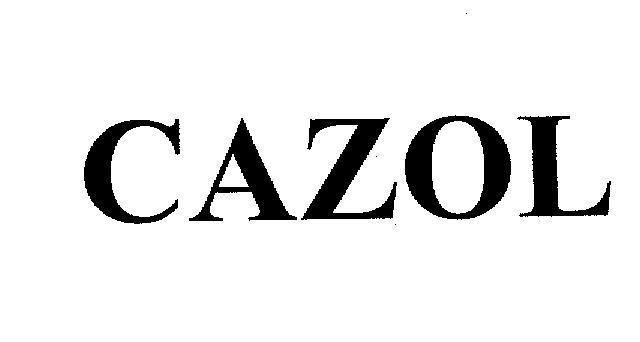 Mẫu nhãn hiệu CAZOL