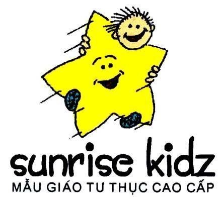 Mẫu nhãn hiệu SUNRISE KIDZ Mẫu Giáo Tư Thục Cao Cấp